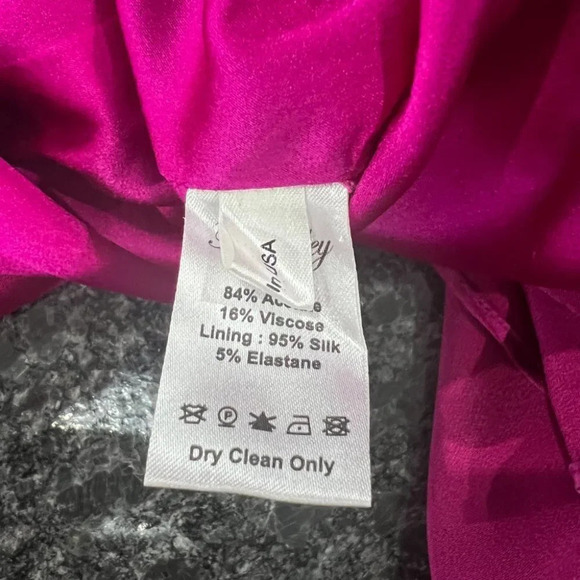 Temperley London Pink Designer Barbiecore Cocktail Dress $595 - Picture 13 of 13